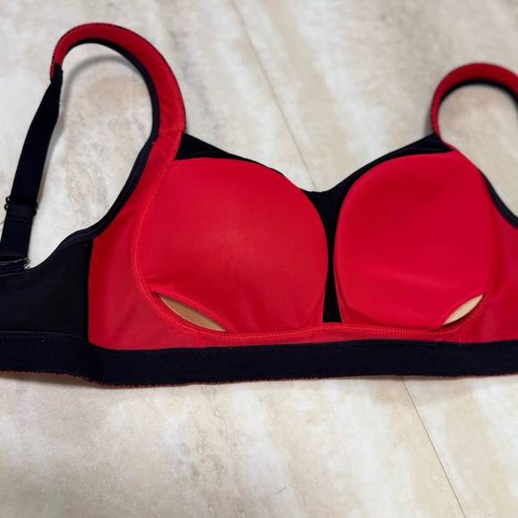 LULULEMON Ta Ta Tamer Power Luxtreme Spray Jacquard True Red Black (S) - Picture 8 of 10